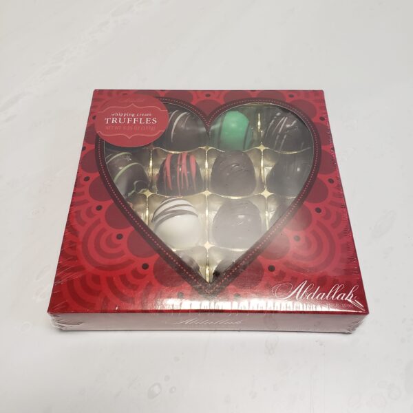 Treats 16 Piece Fresh Whipping Cream Truffles Wonderland Floral Art