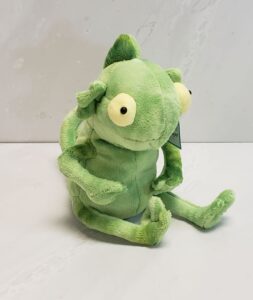 Jellycat's 8" lizard plush in multiple greens and yellows