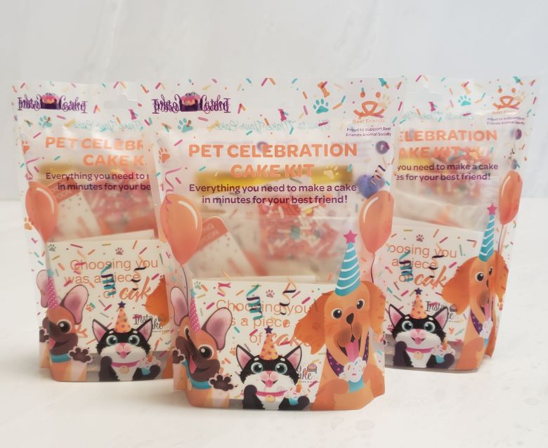 Treats - Pet Birthday Cake - Wonderland Floral Art